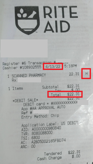 How to read your receipt – ICHRA