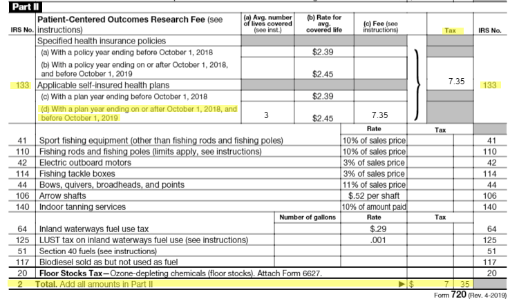 How to complete IRS Form 720 – PeopleKeep Help Center